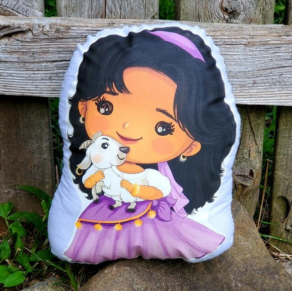 Esmeralda Pillow Pal. New. - Picture 1 of 1